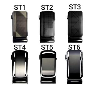 Tuftox Signature Ratchet Belt – Luxury Automatic Cowhide Dress Belt with Interchangeable Zinc Alloy Buckle