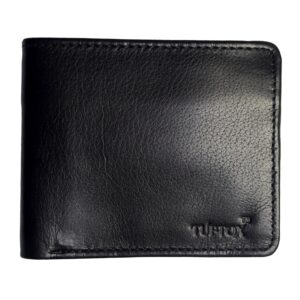 Slim bifold design of Tuftox Regal Bifold men’s buffalo leather wallet