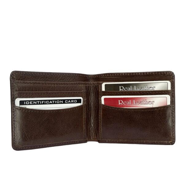 Men’s Natural Grain Buffalo Leather Wallet – Tuftox Regal Bifold