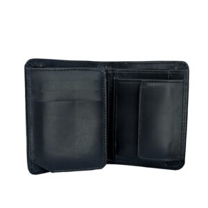 Tuftox Signature Coat Wallet in Premium Cow Leather – Black Color Inside View of Tuftox Coat Wallet with Coin Pocket and Card Slots Bifold Tuftox Leather Wallet – Showing Cash & Slip Pockets Premium Cowhide Coat Wallet by Tuftox – Front View Tuftox Coat Wallet – Side Flap with Sim & Memory Pocket Black Leather Coat Wallet with Zip Coin Pocket – Tuftox Tuftox Signature Wallet in Gift Box – Premium Presentation