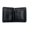 Tuftox Signature Coat Wallet in Premium Cow Leather – Black Color Inside View of Tuftox Coat Wallet with Coin Pocket and Card Slots Bifold Tuftox Leather Wallet – Showing Cash & Slip Pockets Premium Cowhide Coat Wallet by Tuftox – Front View Tuftox Coat Wallet – Side Flap with Sim & Memory Pocket Black Leather Coat Wallet with Zip Coin Pocket – Tuftox Tuftox Signature Wallet in Gift Box – Premium Presentation