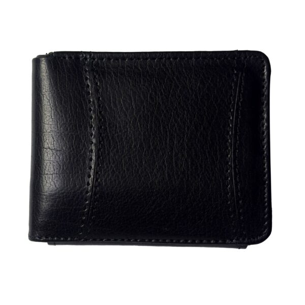 TufTox MagnFold Flap – Classic Black luxury leather bifold wallet with magnetic flap, front view Alt: TufTox MagnFold Flap – Royal Mustard slim leather wallet with flap open showing card slots and ID window Alt: TufTox MagnFold Flap – Inside view showcasing cash compartments and card slots in black leather Alt: TufTox MagnFold Flap – Magnetic flap design with ID window and premium buffalo leather texture Alt: TufTox MagnFold Flap – Wallet placed in belt loop using side slot feature for hands-free carry Alt: TufTox MagnFold Flap – Angled top view of black wallet showing smooth stitching and sleek profile Alt: TufTox MagnFold Flap – Vintage mustard wallet with flap closed, premium finish, and embossed logo Alt: TufTox MagnFold Flap – Gift box packaging showcasing TufTox branding and elegant presentation Alt: TufTox MagnFold Flap – All four colors side by side: Classic Black, Royal Mustard, Vintage Brown, Midnight Blue