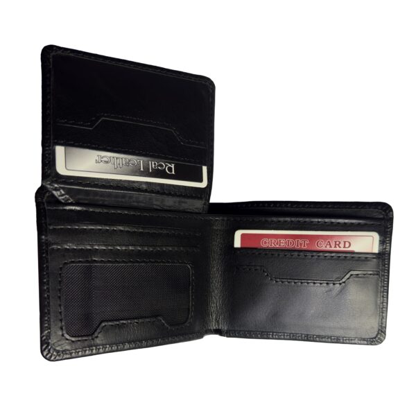 TufTox MagnFold Flap – Classic Black luxury leather bifold wallet with magnetic flap, front view Alt: TufTox MagnFold Flap – Royal Mustard slim leather wallet with flap open showing card slots and ID window Alt: TufTox MagnFold Flap – Inside view showcasing cash compartments and card slots in black leather Alt: TufTox MagnFold Flap – Magnetic flap design with ID window and premium buffalo leather texture Alt: TufTox MagnFold Flap – Wallet placed in belt loop using side slot feature for hands-free carry Alt: TufTox MagnFold Flap – Angled top view of black wallet showing smooth stitching and sleek profile Alt: TufTox MagnFold Flap – Vintage mustard wallet with flap closed, premium finish, and embossed logo Alt: TufTox MagnFold Flap – Gift box packaging showcasing TufTox branding and elegant presentation Alt: TufTox MagnFold Flap – All four colors side by side: Classic Black, Royal Mustard, Vintage Brown, Midnight Blue